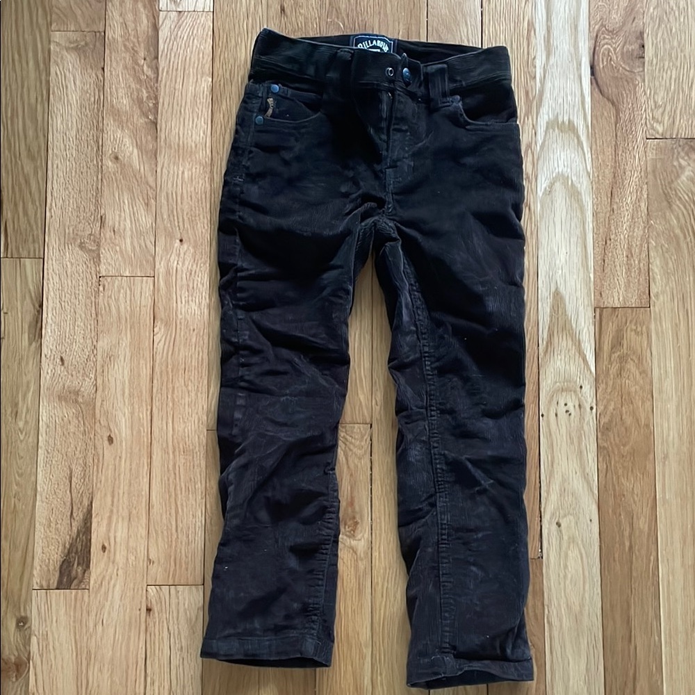 Billabong boys brown corduroy Pants
